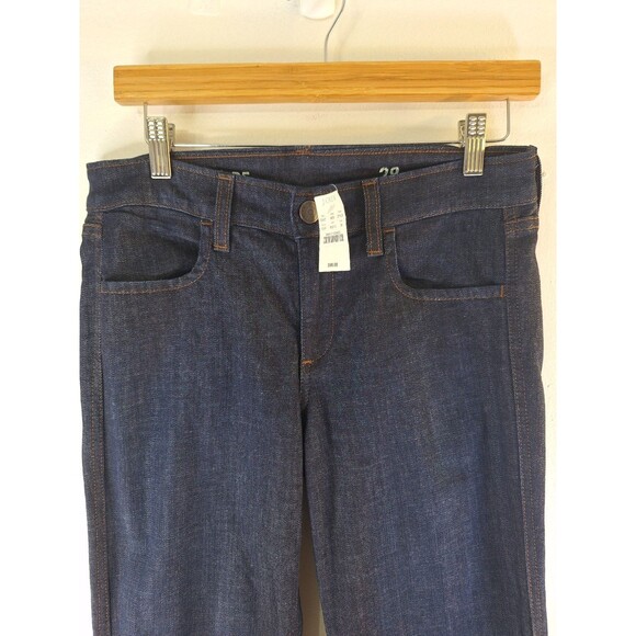 J. CREW High Heel Flare Denim Jeans Women's Size 28 Stretch Boho Western Hippie - Picture 4 of 10